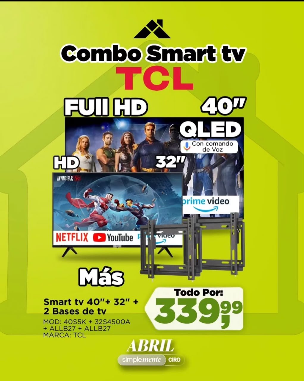 Anuncio de Tiendas Ciro
