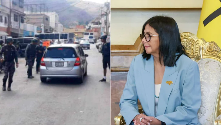 Delcy Rodríguez anunció eliminación de alcabalas policiales en las ciudades